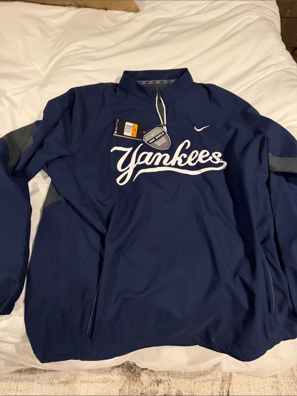 Nwt Nike Yankees Navy Pullover Jacket